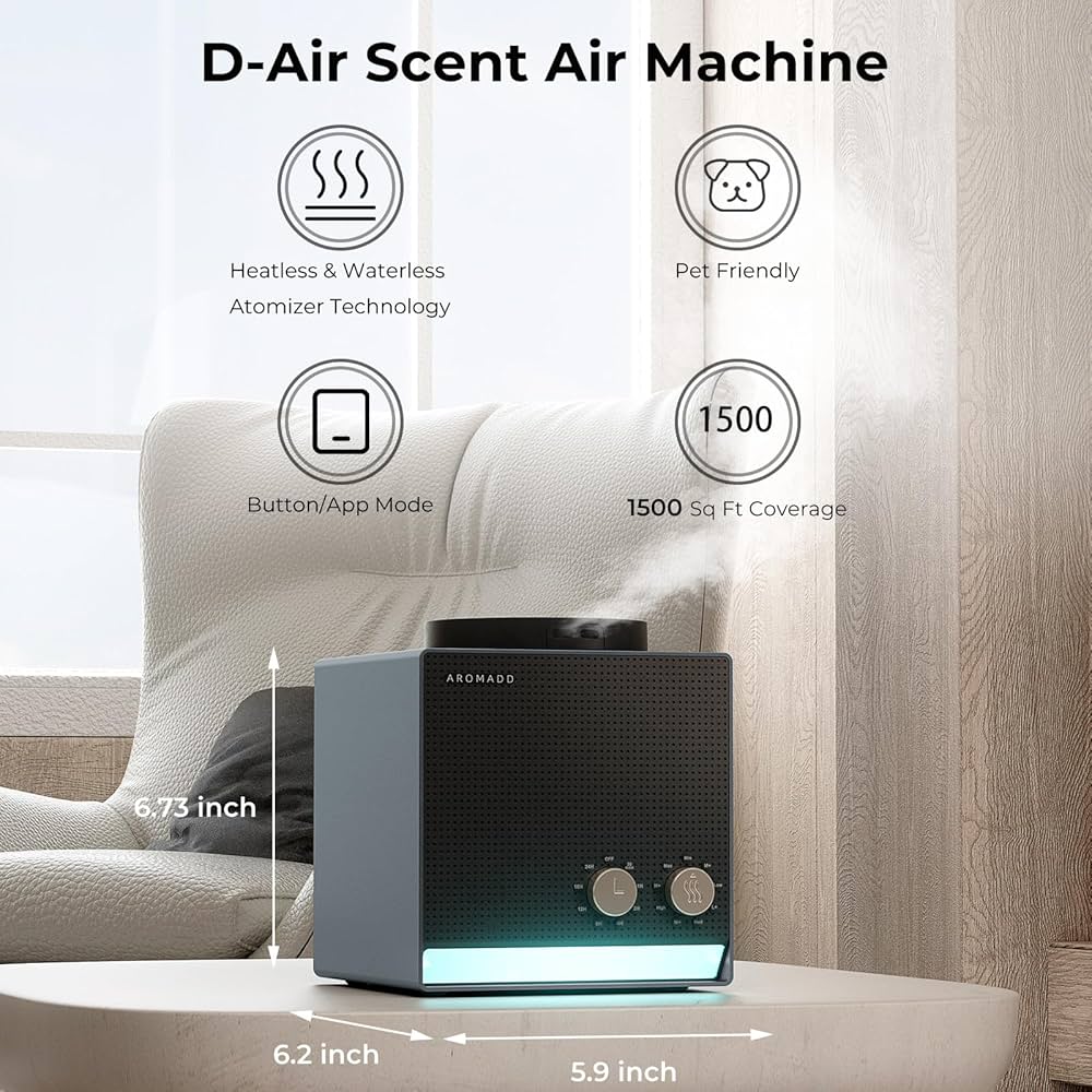 Amazon.com: Aromadd Smart Aroma Scent Waterless Essential